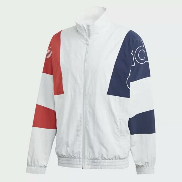 Adidas FSTV Collared Full Zip Track Jacket Size L - Picture 1 of 5